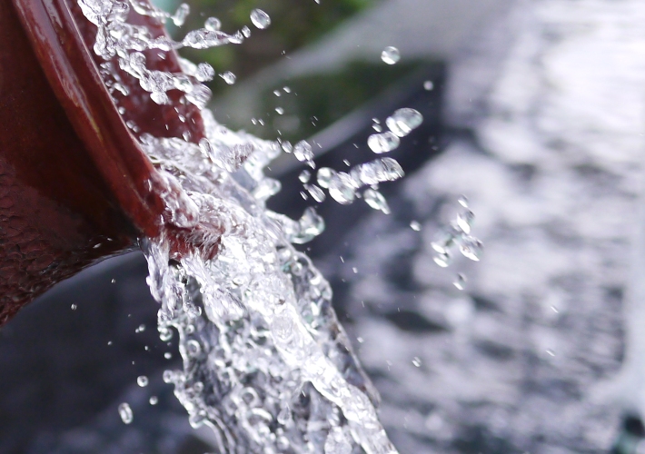 water pouring out of jug