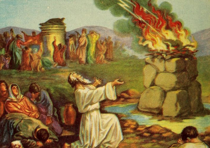 Elijah's Sacrifice at Mount Carmel